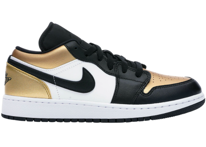 Jordan 1 Low Gold Toe GS CQ9487 700 Raffles Where to Buy