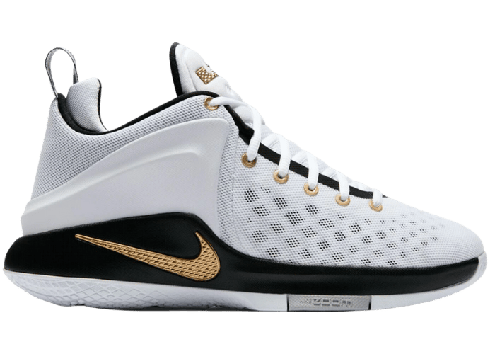 Nike Zoom Witness White Metallic Gold Black