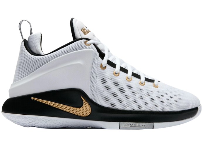 Nike Zoom Witness White Metallic Gold Black