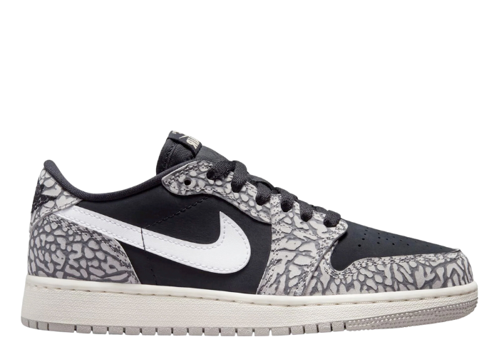 Air Jordan 1 Low OG Black Cement (GS)