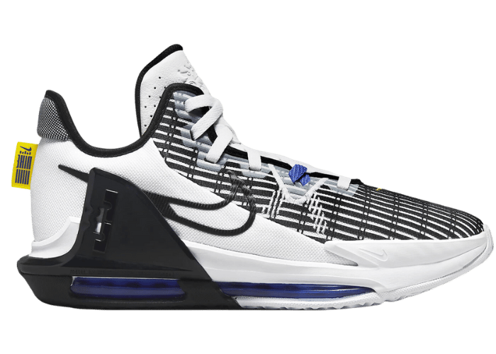 Nike LeBron Witness 6 White Persian Purple Shock Yellow