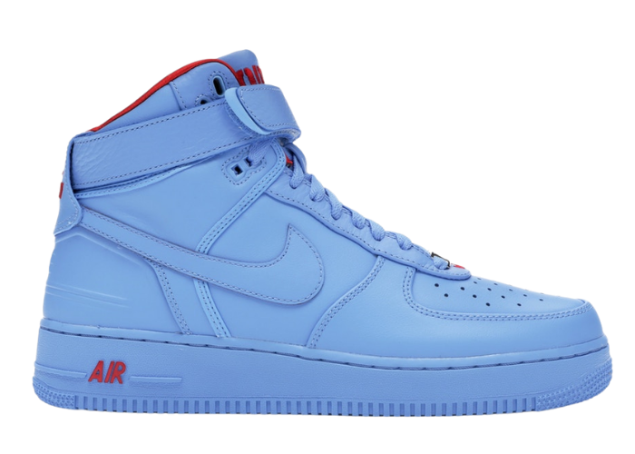 air force 1 mid light blue
