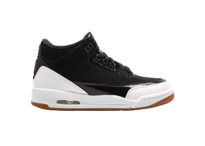 Air Jordan 3 Retro Black White Gum (GS)