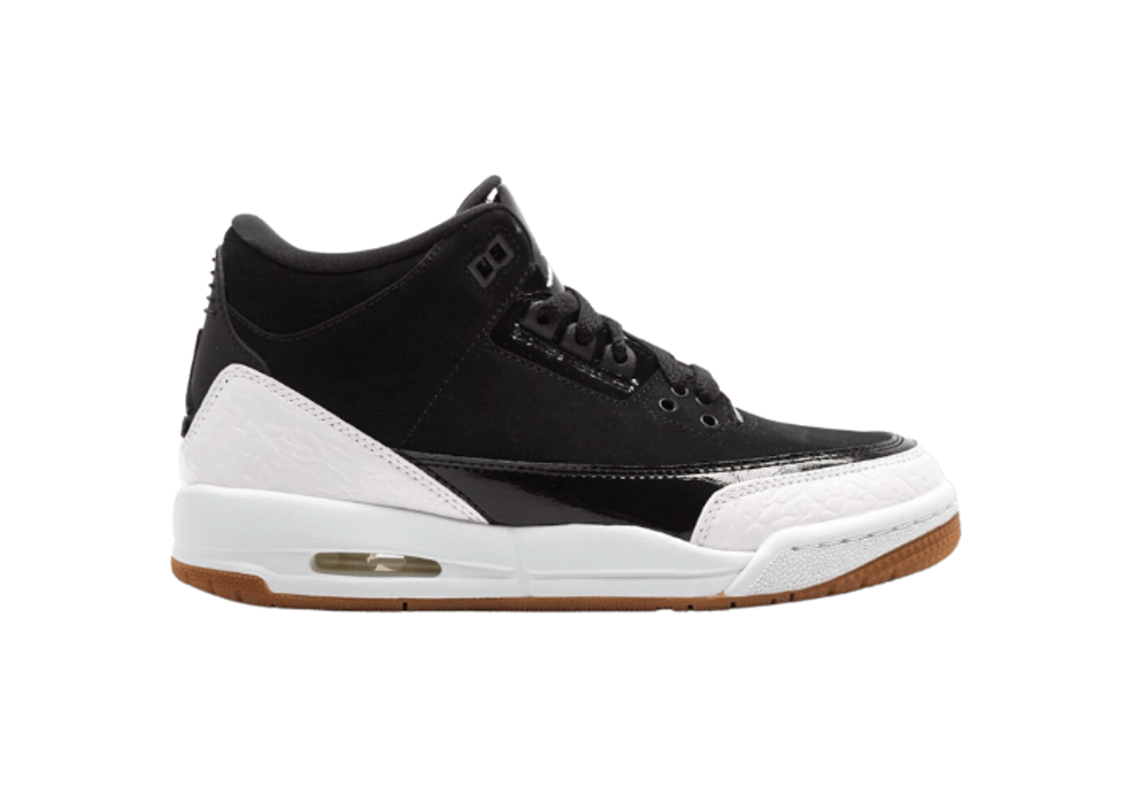 Air Jordan 3 Retro Black White Gum (GS)