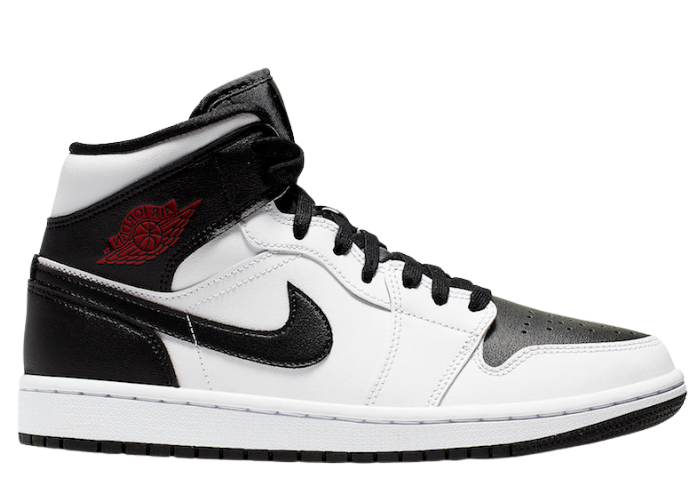 Jordan 1 Mid Reverse Black Toe (W)