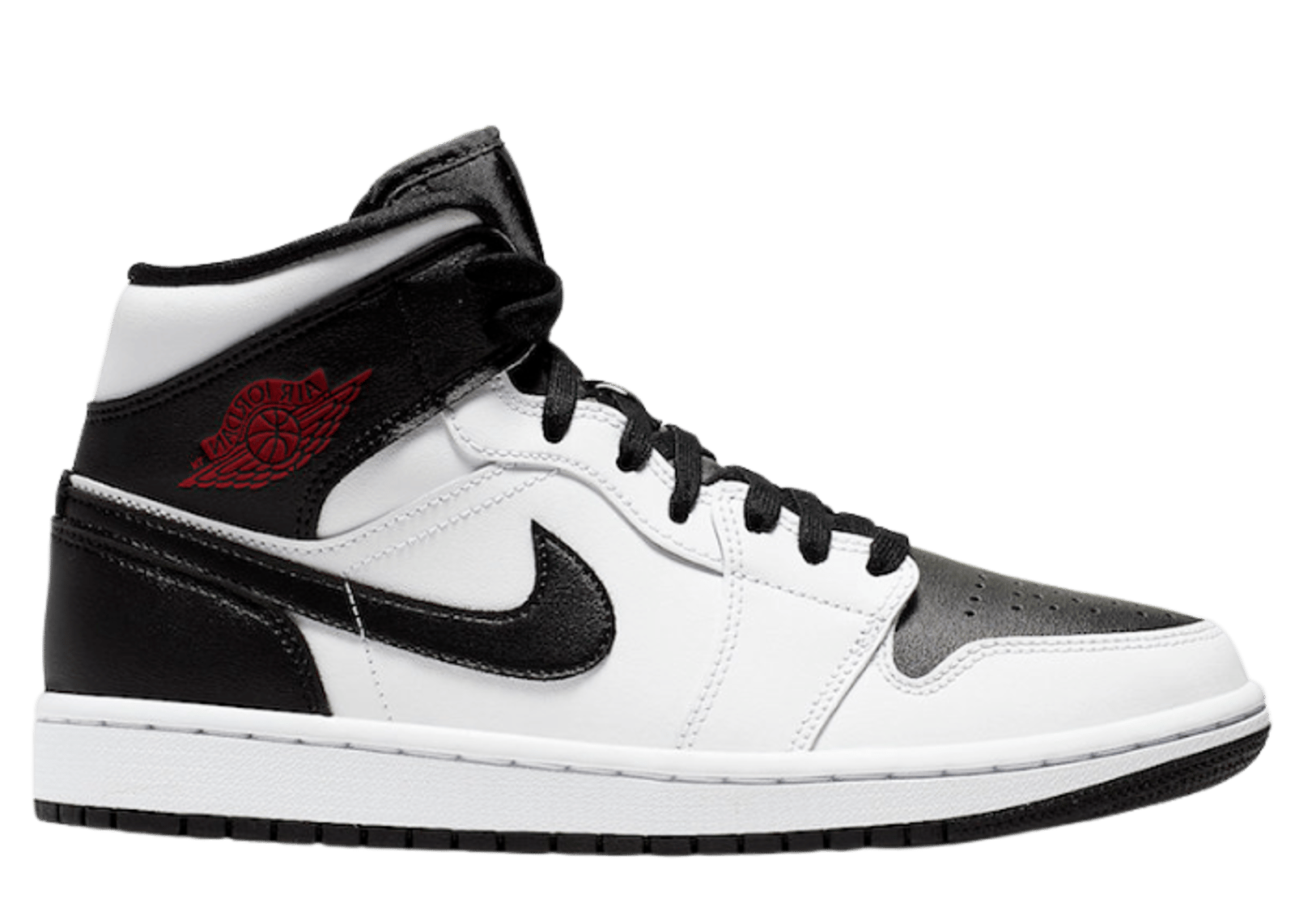 Jordan 1 Mid Reverse Black Toe (W)