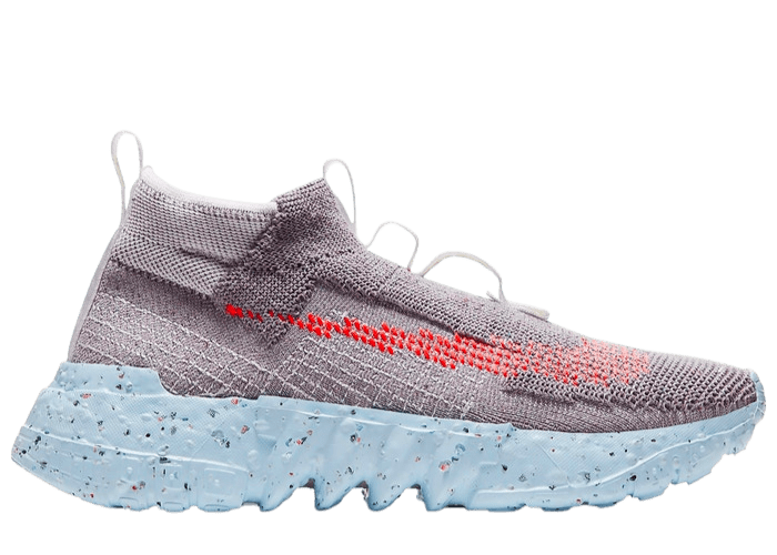 Nike Space Hippie 02 Vast Grey Hyper Crimson - CQ3988-001