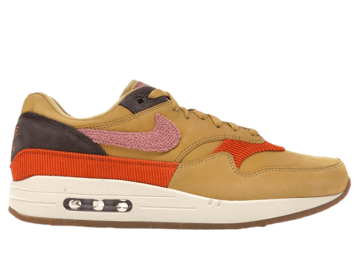 Nike Air Max 1 Crepe Wheat Gold Rust Pink
