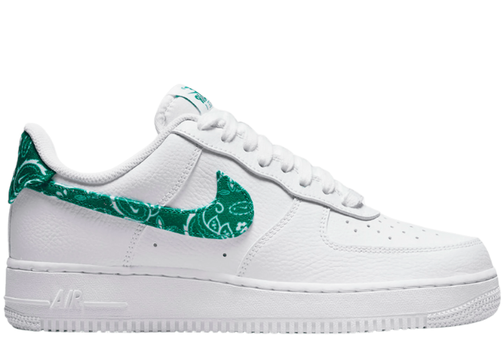 Nike Air Force 1 Low White Green Paisley (W)
