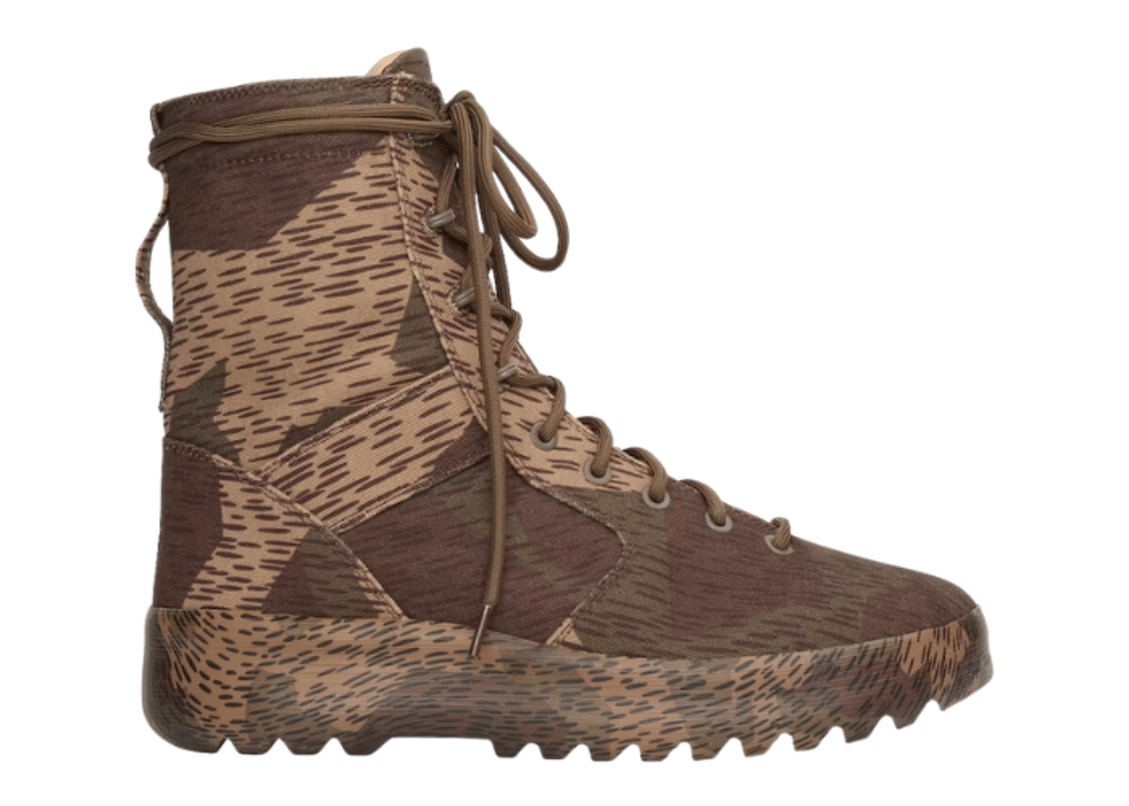 Yeezy Washed Canvas Boot Season 6 Splinter Camo