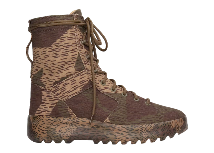 Yeezy Washed Canvas Boot Season 6 Splinter Camo