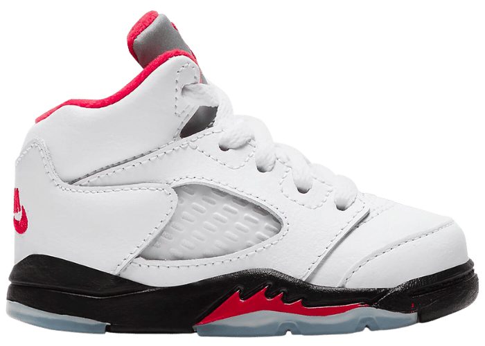 AIr Jordan 5 Retro Fire Red Silver Tongue (2020) (TD)