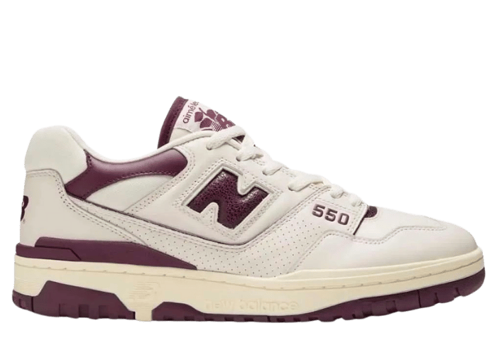 New Balance 550 Aime Leon Dore White Purple