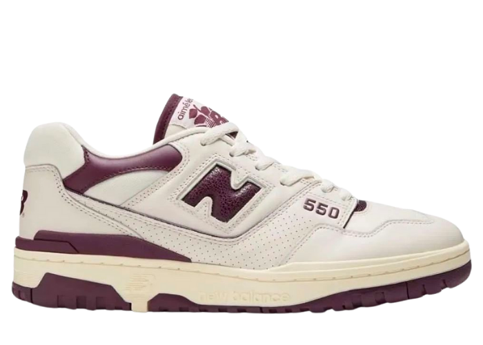 New Balance 550 Aime Leon Dore White Purple