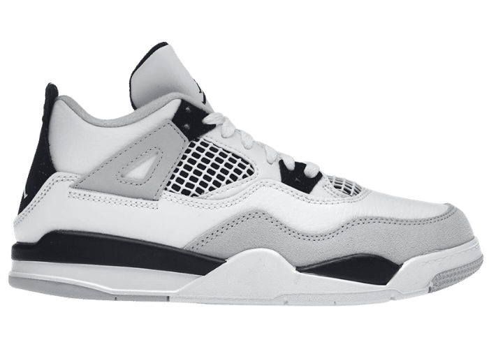 Air Jordan 4 Retro Military Black (PS) - BQ7669-111