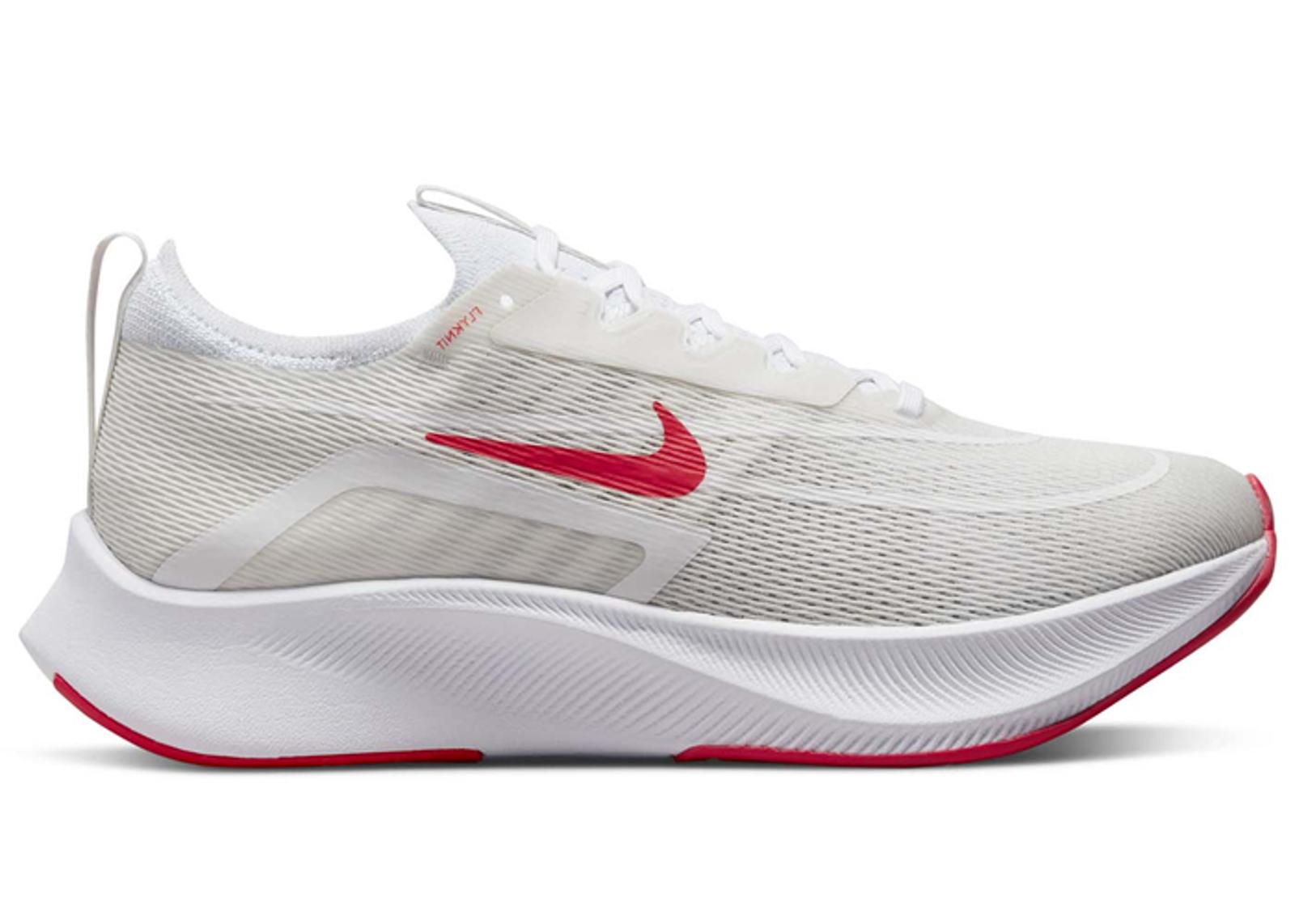 Nike Zoom Fly 4 Platinum Tint Siren Red