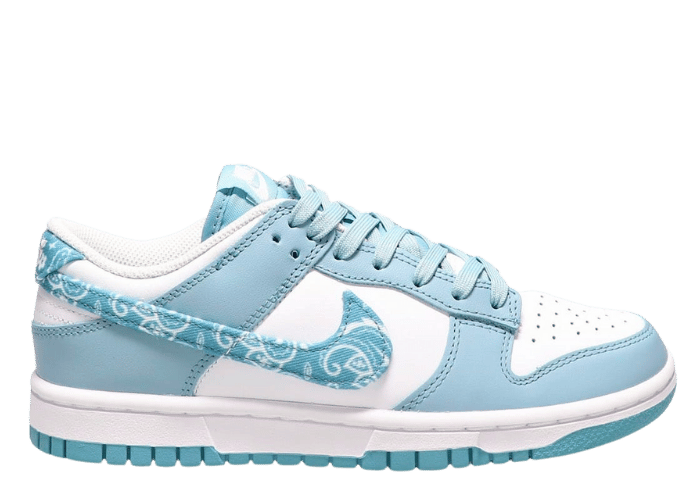 Nike Dunk Low Blue Paisley (W) - DH4401-101 Raffles & Where
