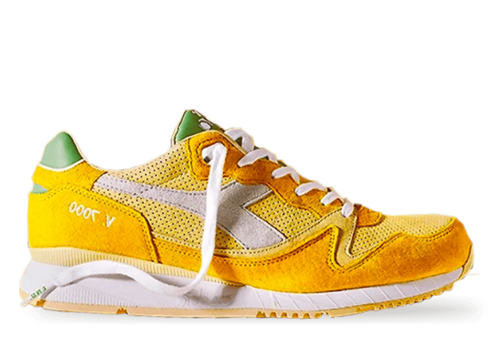 END x Diadora V7000 Limoncello
