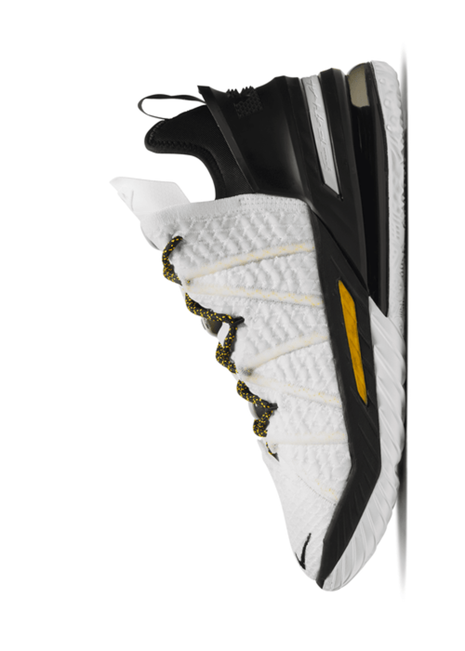 Nike LeBron 18 "White/Black/Gold" Basketball Shoes
