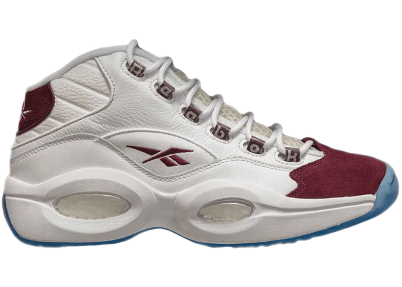 Reebok Question Mid Packer Shoes Burgundy