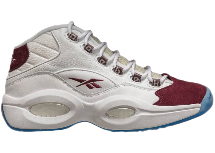 Reebok Question Mid Packer Shoes Burgundy