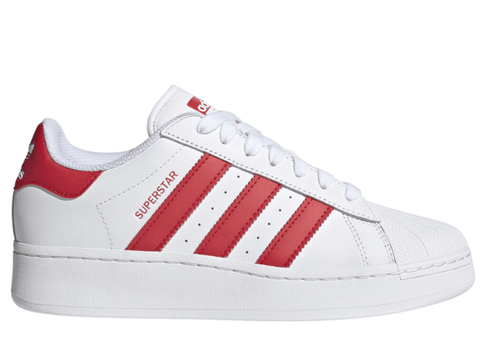 adidas Superstar XLG White Scarlet