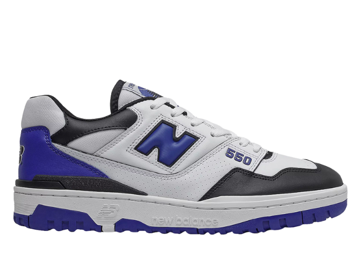 New Balance 550 White Royal Black