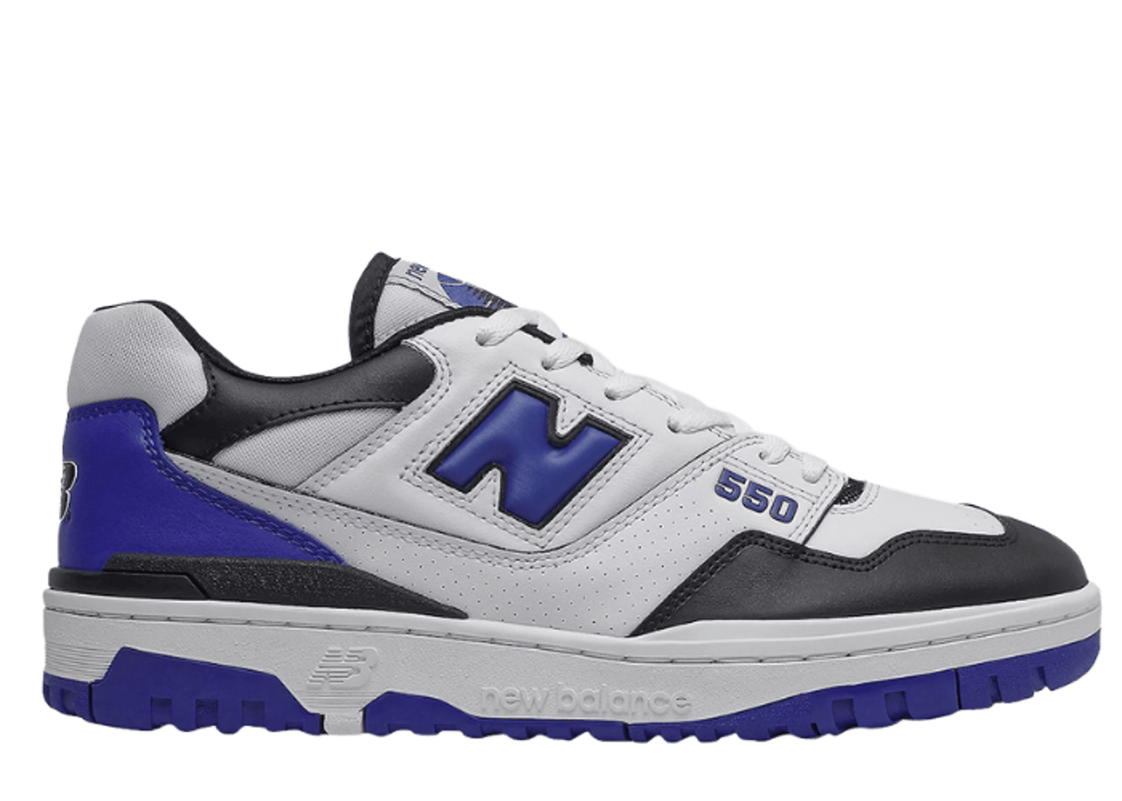 New Balance 550 White Royal Black