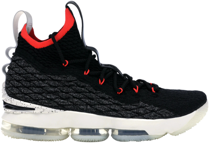 Nike LeBron 15 Black Bright Crimson