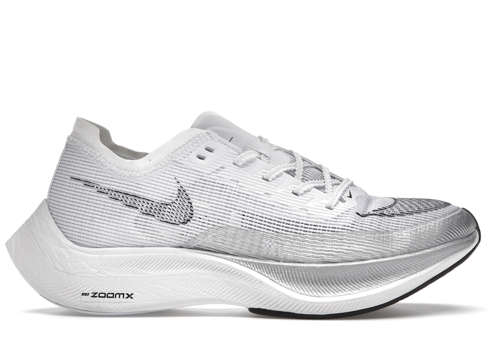 Nike ZoomX Vaporfly Next% 2 White Metallic Silver - CU4111
