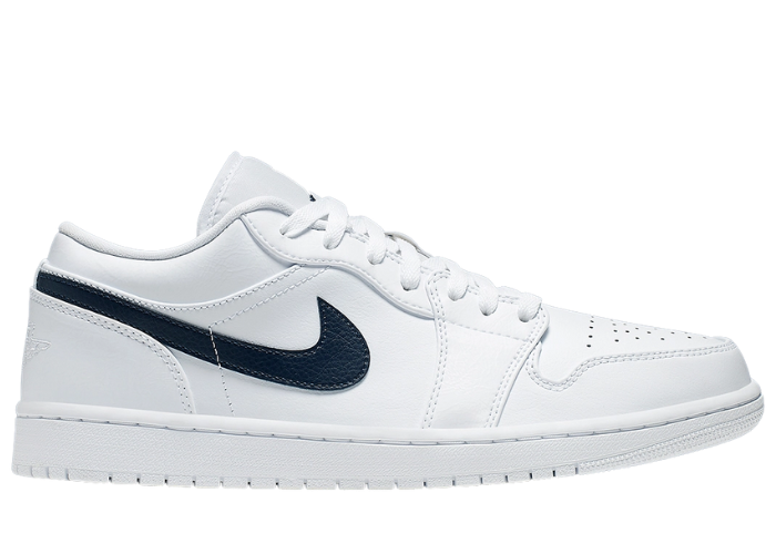 Jordan 1 Low White Obsidian