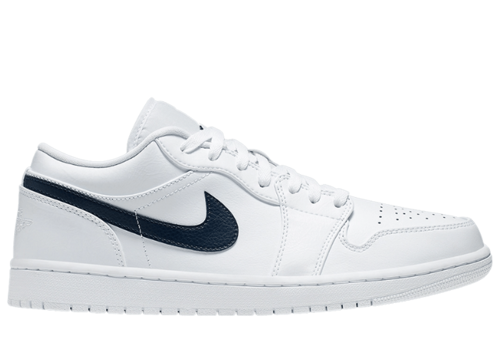 Jordan 1 Low White Obsidian