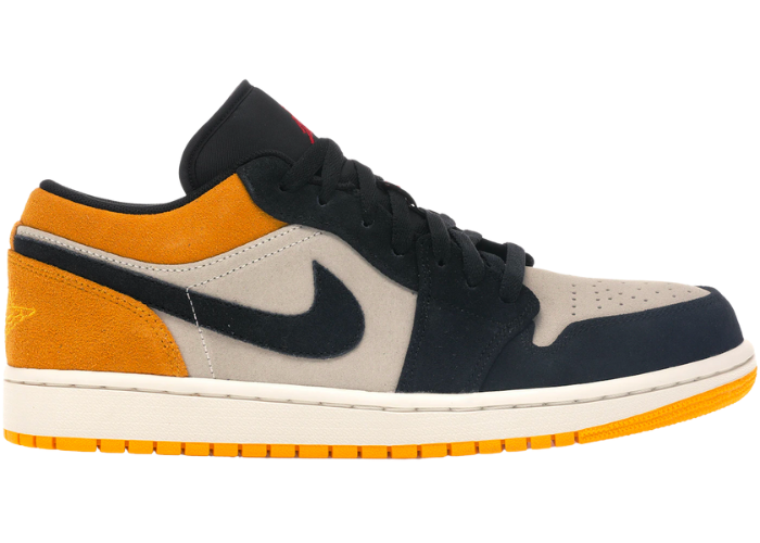 Jordan 1 Low Sail University Gold Black