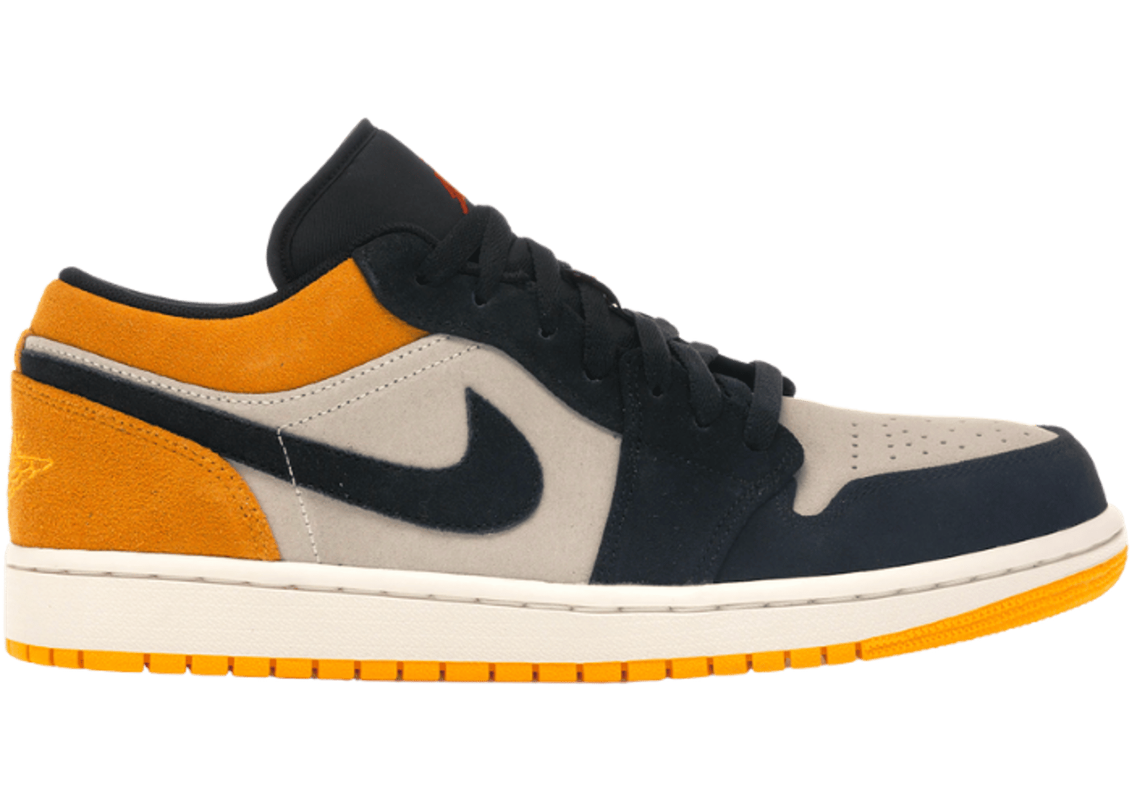 Jordan 1 Low Sail University Gold Black