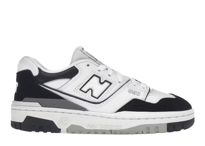 New Balance 550 White Black Rain Cloud (GS)