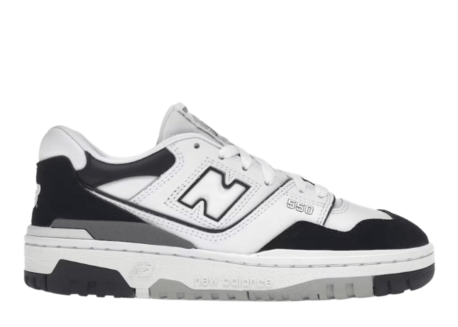 New Balance 550 White Black Rain Cloud (GS)