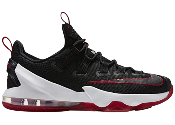 Nike LeBron 13 Low Black Red White