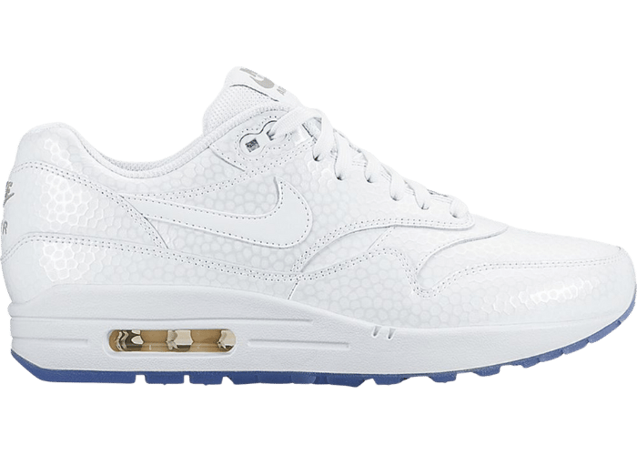 Nike Air Max 1 White Metallic Silver Ice (W)