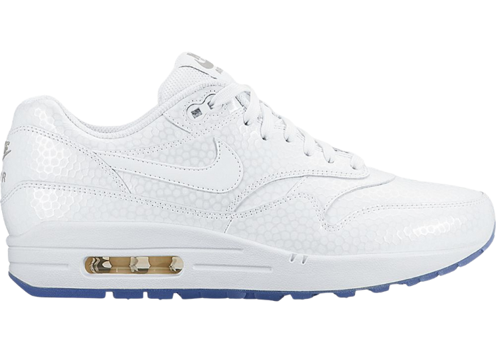 Nike Air Max 1 White Metallic Silver Ice (W)