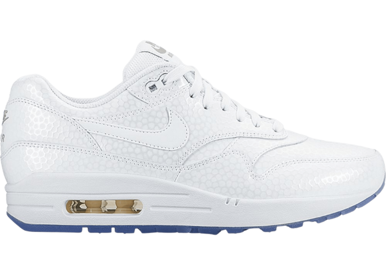 Nike Air Max 1 White Metallic Silver Ice (W)