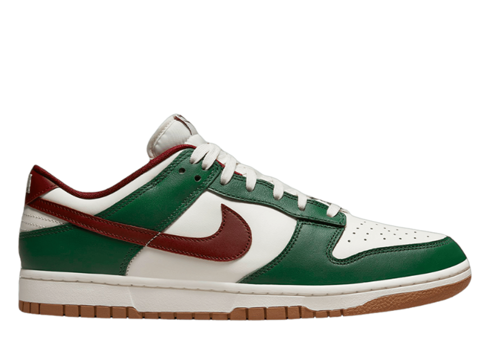 Nike Dunk Low Green Maroon