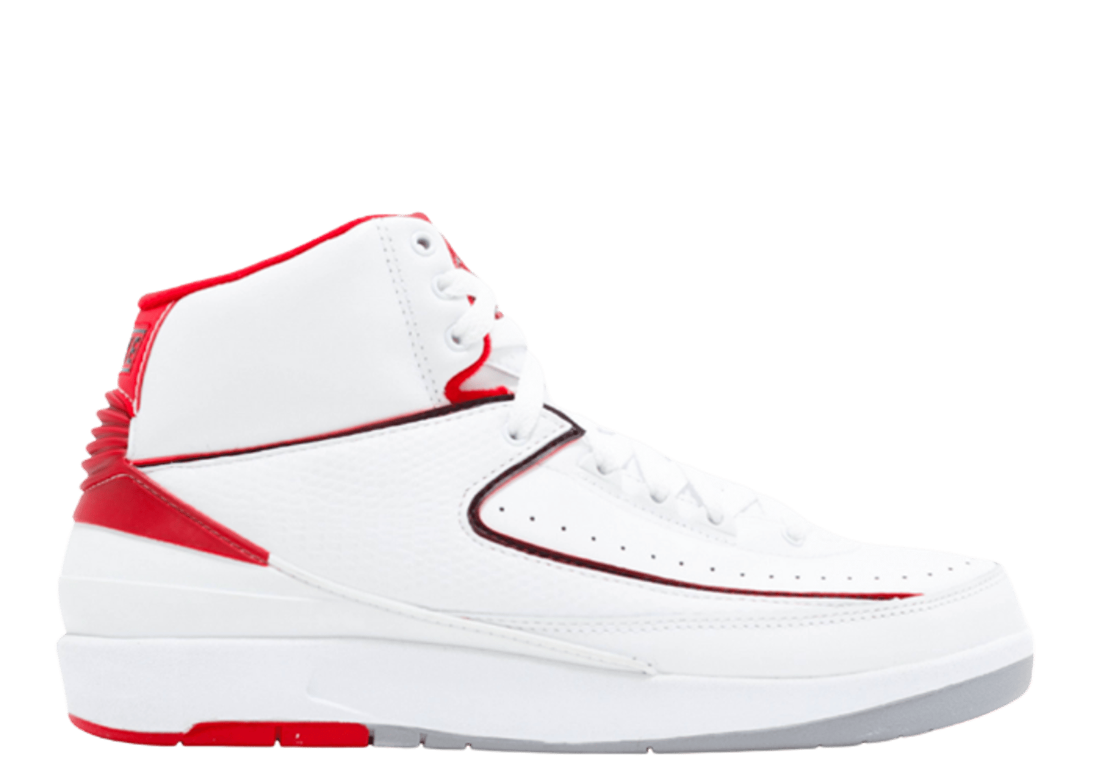 Air Jordan 2 Retro White Red CDP (2008)