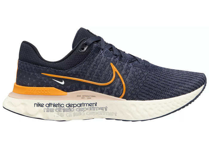Nike React Infinity Run Flyknit 3 Premium Dark Obsidian 