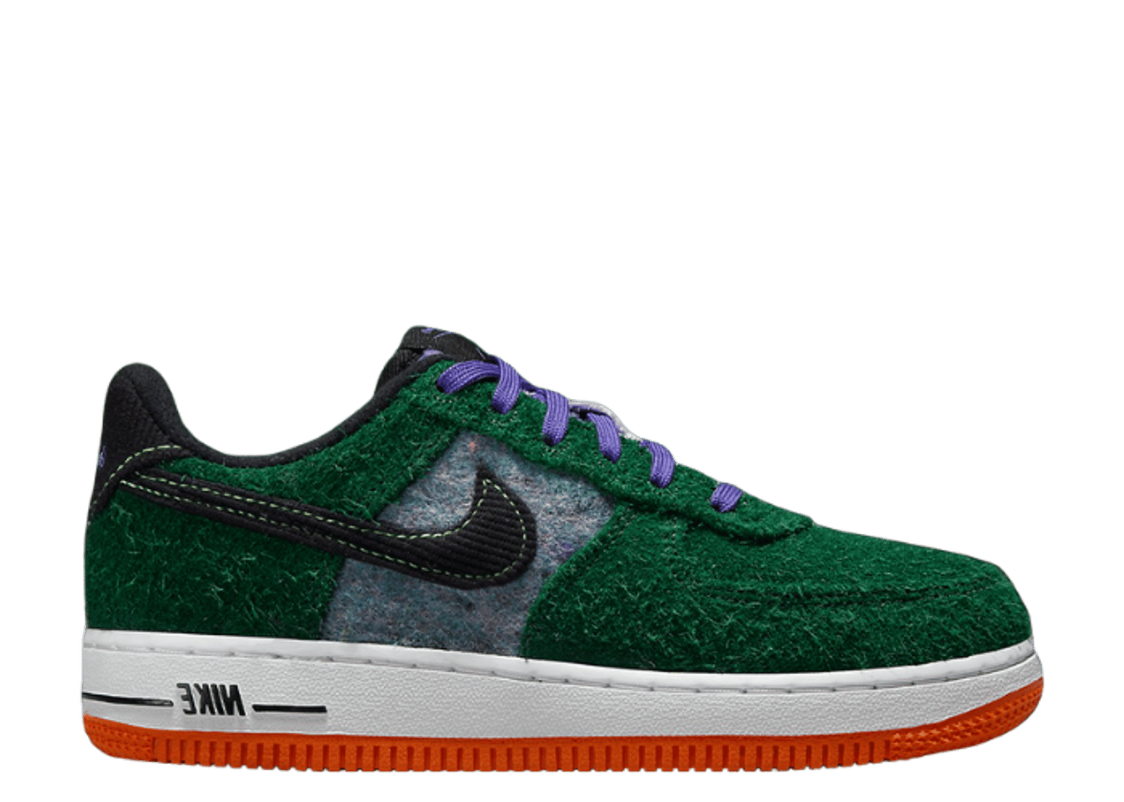 Nike Air Force 1 Low Shaggy Suede Green (PS)