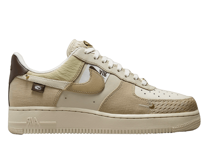 Sneaker Shoes Nike Air Force Lvl Nike Air Force Low Tan Bling