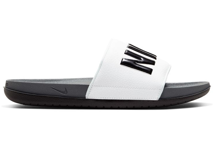 Nike OffCourt Slide Dark Grey White