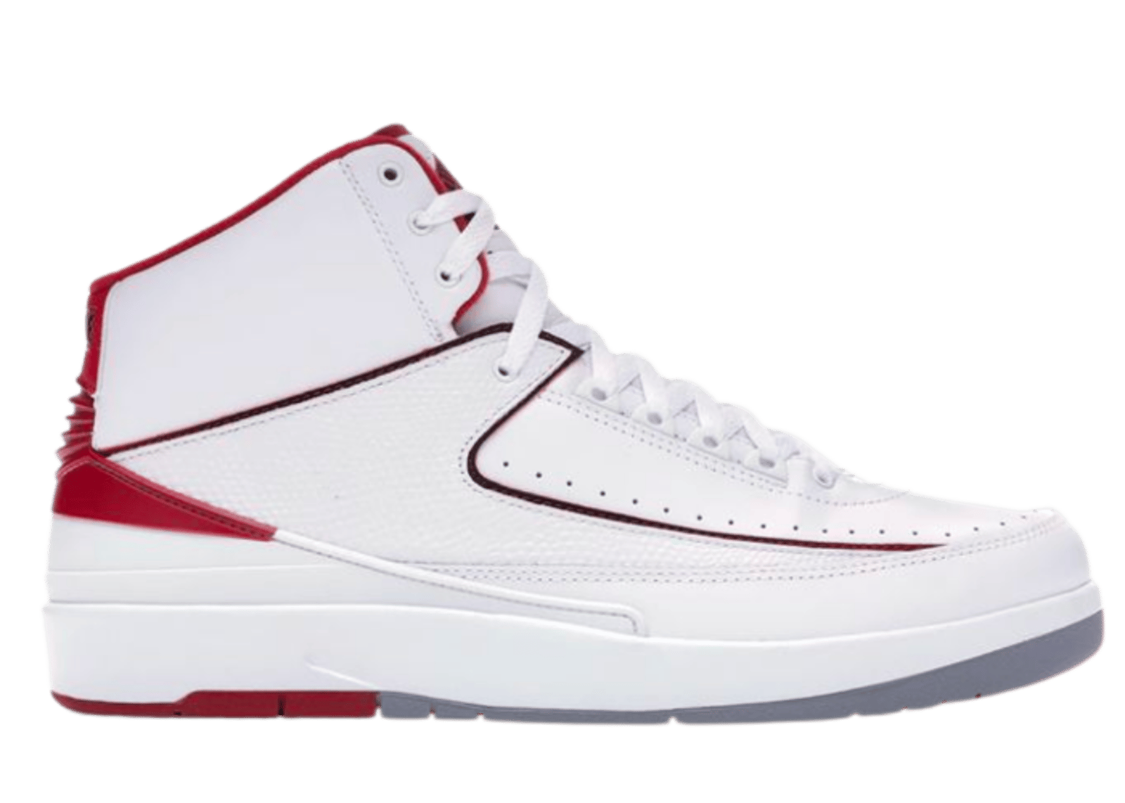 Jordan 2 Retro White Red (2014)