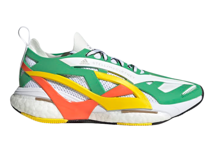 adidas Solarglide Stella McCartney Green Cloud White Semi Impact Orange (W)