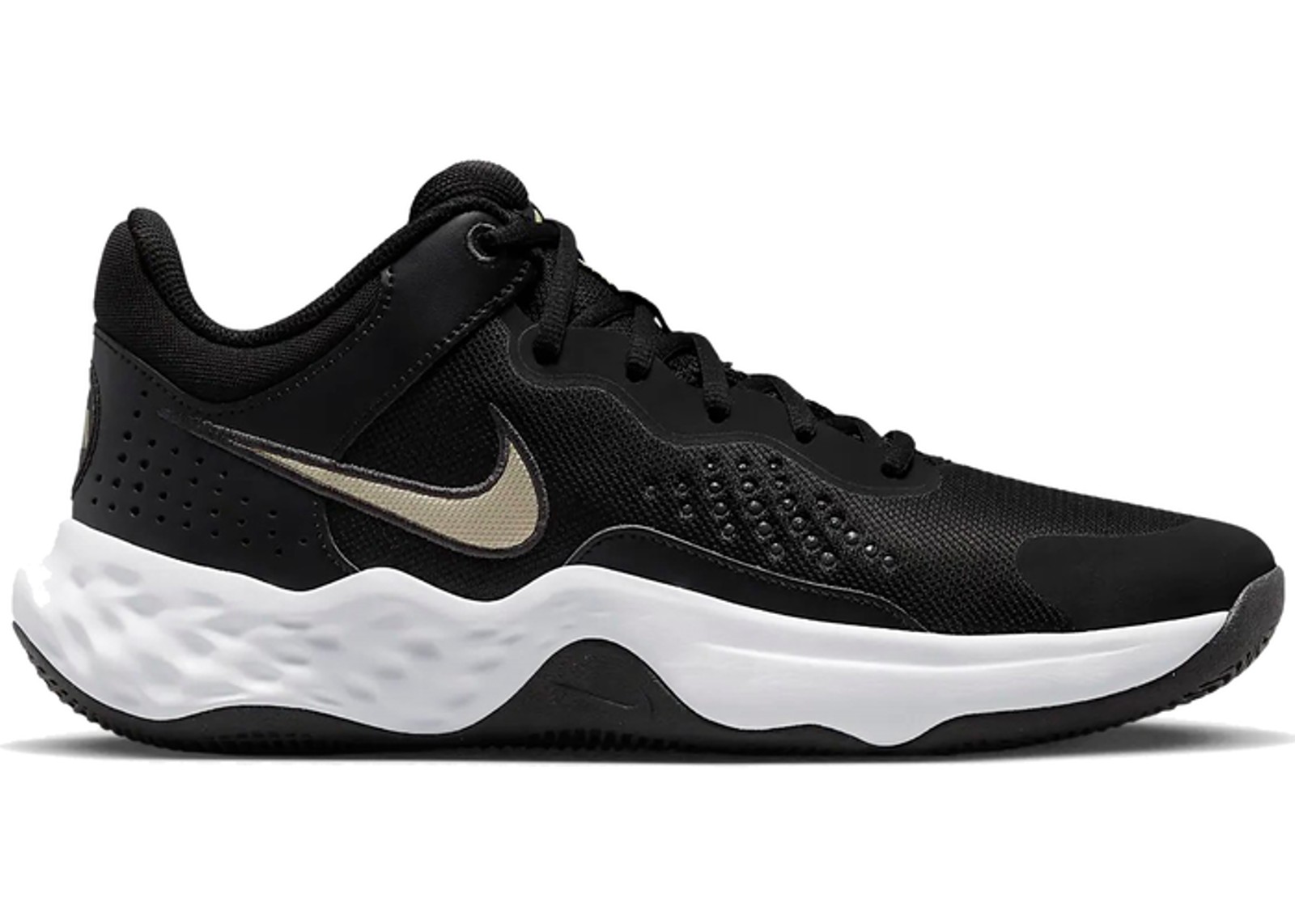 Nike Fly.By Mid 3 Black Metallic Gold Star