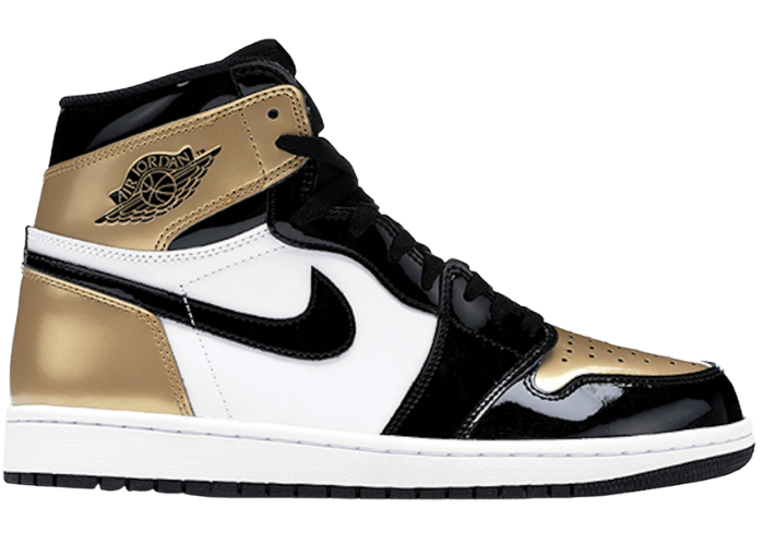 Jordan 1 Retro High NRG Patent Gold Toe